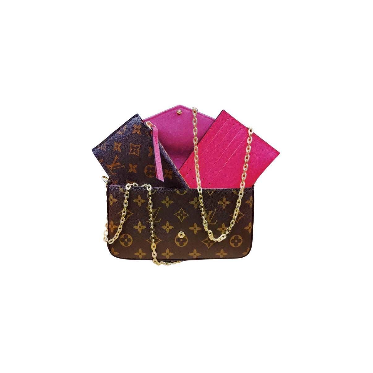 The Luxe Link Wallet Bag : Pre-Order