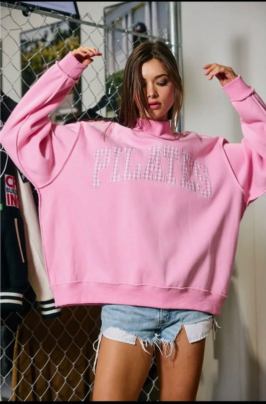 PILATES MOCKNECK