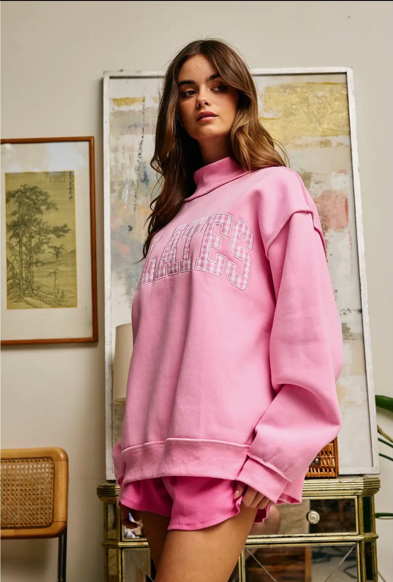 PILATES MOCKNECK