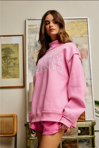 PILATES MOCKNECK