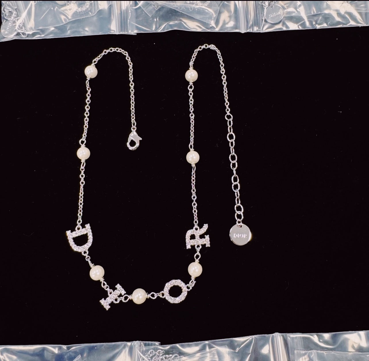 Pearl Charm Necklace : Pre-Order