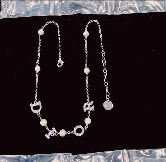 Pearl Charm Necklace : Pre-Order